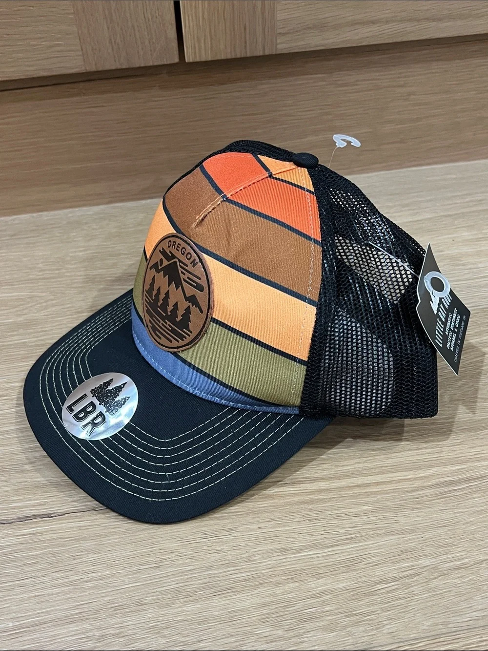 Multicolor Oregon baseball hat NWT